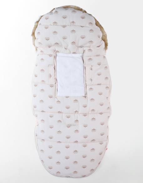 Chancelière en toile étanche Beige 5 - vertbaudet enfant 