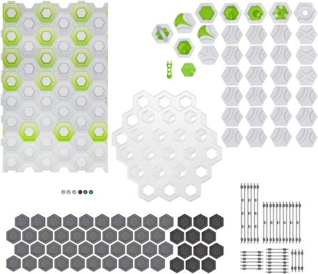 Gravitrax - starter set 122 pièces Gris 5 - vertbaudet enfant 