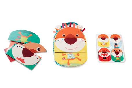 Jack, puzzle émotions Orange 1 - vertbaudet enfant 
