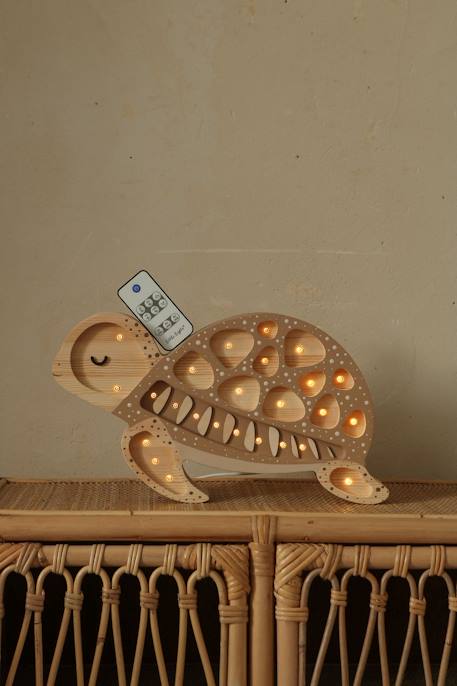 Lampe veilleuse tortue dune de sable Beige 4 - vertbaudet enfant 