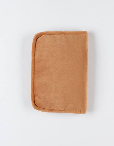 Protège carnet de santé babou en veloudoux Marron 2 - vertbaudet enfant 