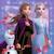 Puzzle disney la reine des neiges 3x49 pcs Bleu 2 - vertbaudet enfant 