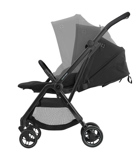 Poussette citadine ultra compacte leona Noir essentiel 4 - vertbaudet enfant 