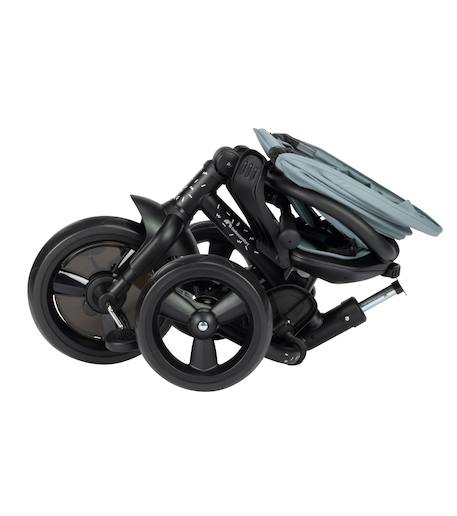 Poussette et tricycle bébé 2 en 1 windy Bleu minéral+Gris teinté+Vert minéral 4 - vertbaudet enfant 