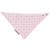 Lot de 5 bavoirs bandana coton bio* lovely emilie Rose 4 - vertbaudet enfant 