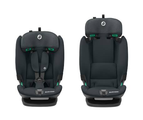 Siège auto enfant evolutif multi-âge titan plus i-size Graphite authentique+Noir authentique 2 - vertbaudet enfant 