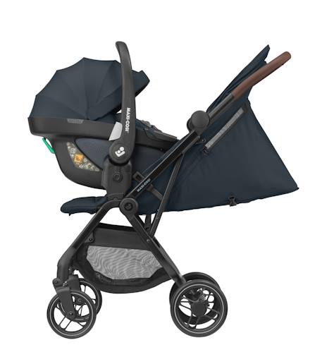 Poussette naissance ultra-compacte soho Graphite essentiel+Gris select+Truffe twillic+Vert essentiel 4 - vertbaudet enfant 