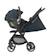 Poussette naissance ultra-compacte soho Graphite essentiel+Gris select+Truffe twillic+Vert essentiel 4 - vertbaudet enfant 
