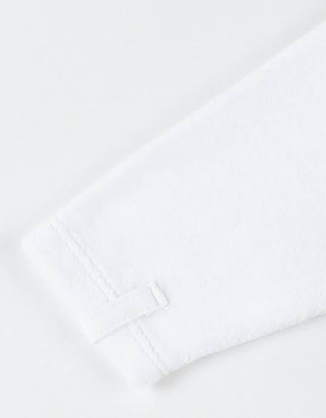 Pyjama dors-bien en velours Blanc 4 - vertbaudet enfant 