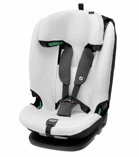 Housse en coton bio pour siège auto titan pro et titan plus Blanc naturel 1 - vertbaudet enfant 