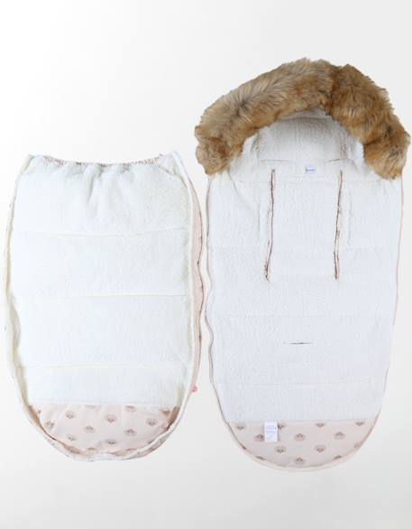 Chancelière en toile étanche Beige 3 - vertbaudet enfant 