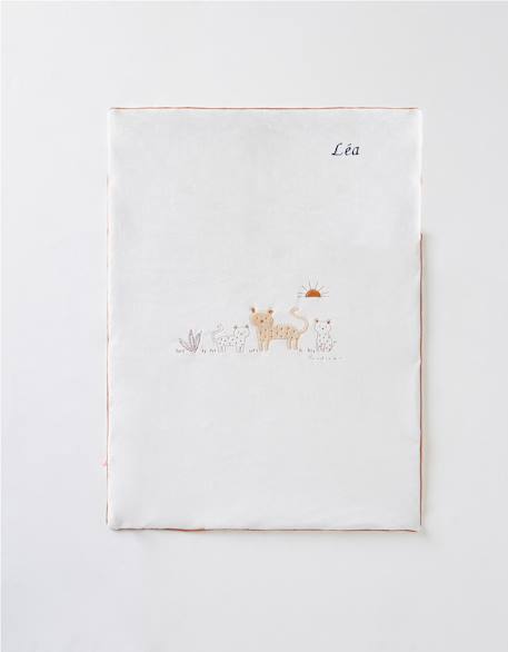 Couverture babou  en veloudoux Blanc 4 - vertbaudet enfant 