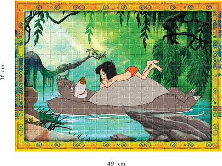 Puzzle le livre de la jungle 250 pcs Blanc 4 - vertbaudet enfant 