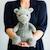 Peluche bouillotte dragon Vert 2 - vertbaudet enfant 