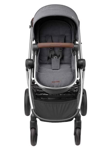 Poussette 2 en 1 avec nacelle intégrée zelia 3 luxe Gris twillic 4 - vertbaudet enfant 