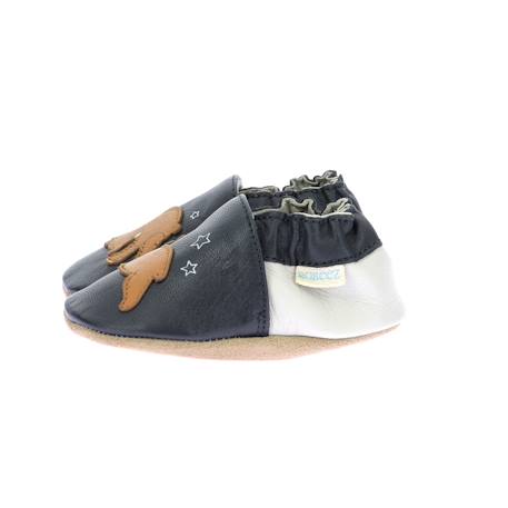 Chaussons enfant circus happines Bleu fonce 4 - vertbaudet enfant 
