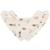 Lot de 2 bavoirs bandanas Blanc+Ecru imprimé 7 - vertbaudet enfant 