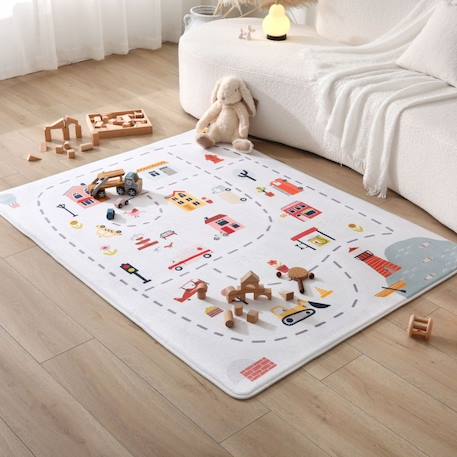 Tapis de jeu enfant à mémoire de forme cloud play city Play city 1 - vertbaudet enfant 