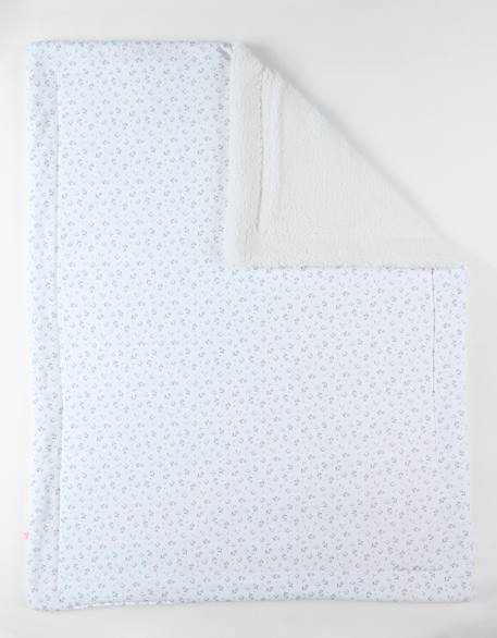 Couverture  jersey Blanc 1 - vertbaudet enfant 
