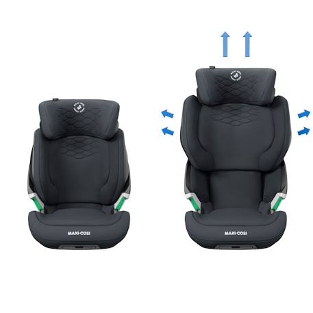 Siège auto enfant isofix kore pro i-size Graphite authentique+Marron+Noir authentique 3 - vertbaudet enfant 