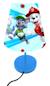 Lampe de chevet la pat’ patrouille Bleu 3 - vertbaudet enfant 