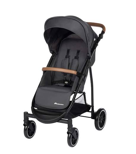 Poussette canne compacte ingenious Graphite mineral+Major black 1 - vertbaudet enfant 
