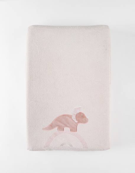 Matelas à langer popsie avec housse élastique en éponge Rose 1 - vertbaudet enfant 