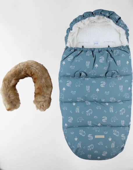 Chancelière en toile étanche Bleu 4 - vertbaudet enfant 
