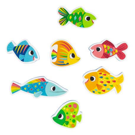 Jeu de bain requin attrape-poissons Bleu 5 - vertbaudet enfant 