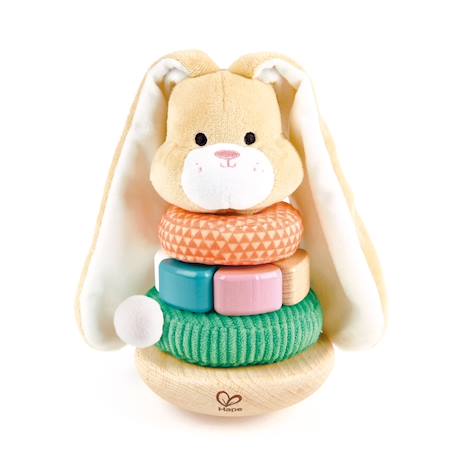 Lapin à empiler Beige 1 - vertbaudet enfant 