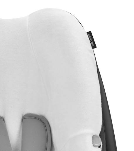 Housse en coton bio pour cosi pebble s / cabriofix i-size Blanc naturel 3 - vertbaudet enfant 