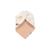 Lot de 2 bavoirs bandanas Blanc+Ecru imprimé 8 - vertbaudet enfant 