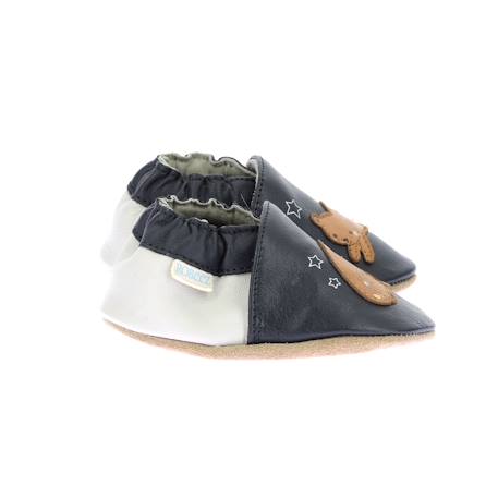 Chaussons enfant circus happines Bleu fonce 2 - vertbaudet enfant 