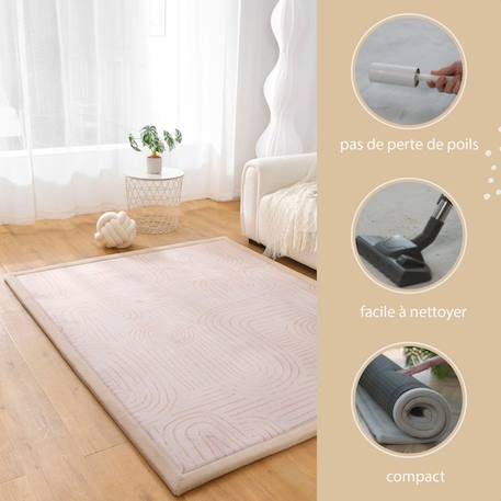 Tapis enfant à mémoire de forme cloud zen garden Zen garden 3 - vertbaudet enfant 