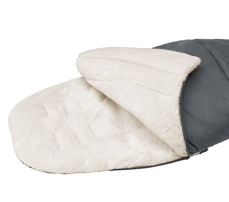 Chancelière pour poussette 2 en 1 pour bébé Graphite essentiel+Noir twillic+Truffe twillic 2 - vertbaudet enfant 
