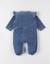 Pyjama en velours côtelé girafe Bleu 3 - vertbaudet enfant 