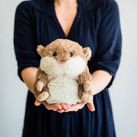 Peluche bouillotte hamster Marron 3 - vertbaudet enfant 