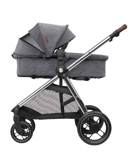 Poussette 2 en 1 avec nacelle intégrée zelia 3 luxe Gris twillic 3 - vertbaudet enfant 