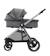 Poussette 2 en 1 avec nacelle intégrée zelia 3 luxe Gris twillic 3 - vertbaudet enfant 