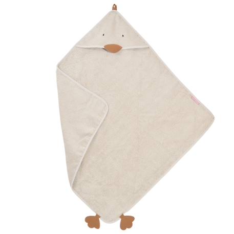 Cape de bain coton bio nils Sable 4 - vertbaudet enfant 