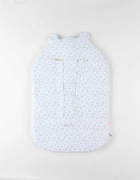 Nid d'ange en jersey et sherpa Blanc 6 - vertbaudet enfant 