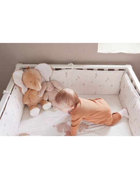 Tapis de parc veloudoux - bali & moka Ecru 5 - vertbaudet enfant 