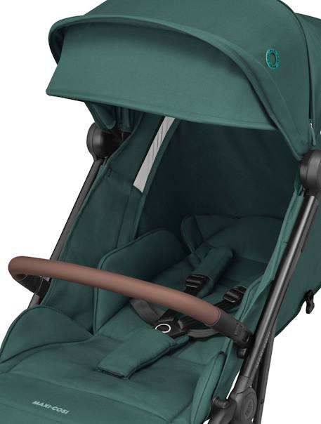 Poussette naissance ultra-compacte soho Graphite essentiel+Gris select+Truffe twillic+Vert essentiel 23 - vertbaudet enfant 