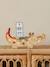 Petite lampe veilleuse crocodile bois Beige 2 - vertbaudet enfant 