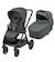 Poussette naissance oxford avec nacelle sense Graphite twillic+Noir twillic+Truffe twillic+Vert twillic 1 - vertbaudet enfant 