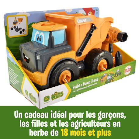 Je construis mon camion-benne dès 18 mois Orange 4 - vertbaudet enfant 