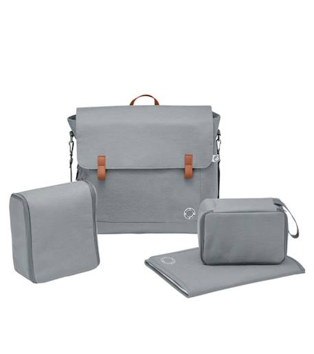 Sac à langer multifonctions modern bag Graphite essentiel+Gris essentiel 7 - vertbaudet enfant 