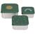 Lot de 3 boites gigognes en inox happy rascals smile Vert 1 - vertbaudet enfant 