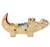 Petite lampe veilleuse crocodile bois Beige 1 - vertbaudet enfant 