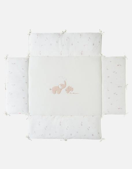 Tapis de parc veloudoux - bali & moka Ecru 3 - vertbaudet enfant 